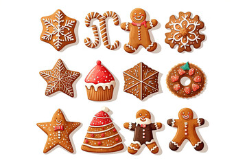 gingerbread cookies and gingerbread