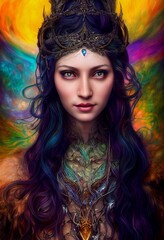 Elven Goddesses of Science and Magic