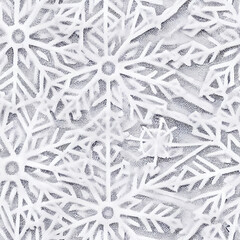 Seamless Snowflakes Christmas Patterns 