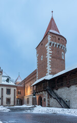 Krakow city walls, Stolarska (Carpenter's) tower, Poland