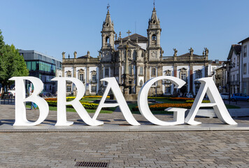 Church of San Marcos in Braga, Portugal