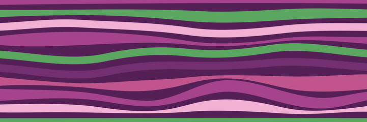 Simple abstract 1970's background design in futuristic retro style with colorful lines. Vector illustration.