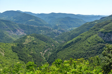 Obraz premium Iskar River Gorge at Stara Planina Mountain, Bulgaria