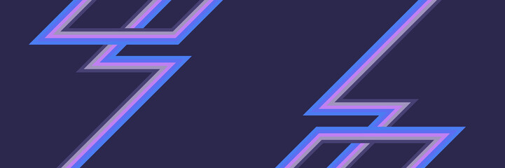 Retro pattern design in abstract funky style with colorful and lines. Vector illustration.