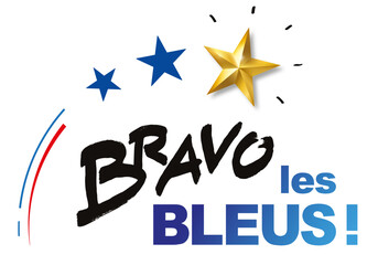 BRAVO LES BLEUS 3 &Eacute;TOILES