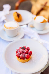 Raspberry tart