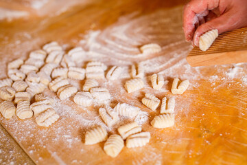 Italian potato gnocchi