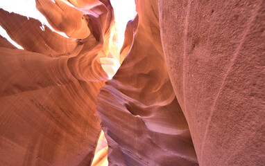 Inside the Lower Antelope Slot Canyon Canyon 