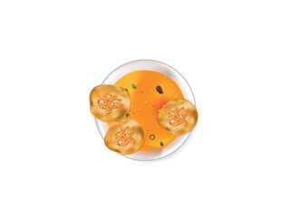 Obraz premium golgappa or panipuri indian street food