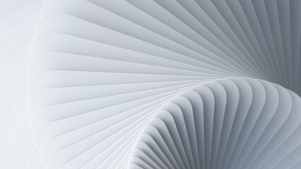 3d render, abstract white background, modern minimalist wallpaper