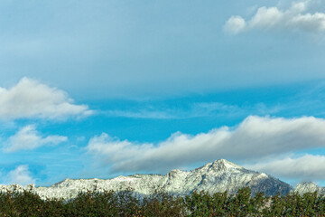 Fototapeta premium First Snow, Baker Peak
