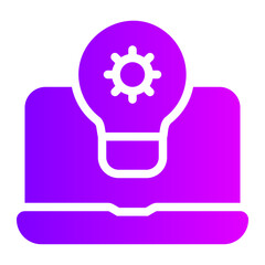 idea gradient icon