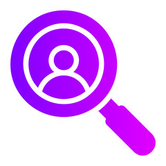 job seeker gradient icon