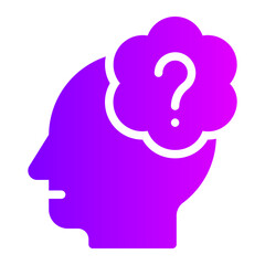 problem gradient icon