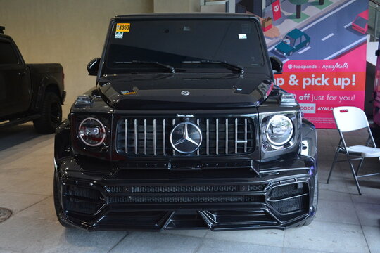 Mercedes Benz G Class At Bumper To Bumper Car Show In Paranaque, Philippines.