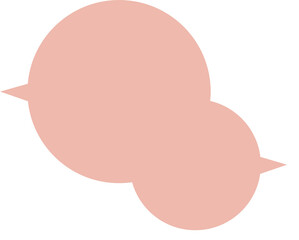 The balloon text cartoon style 