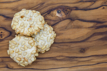 Italian Pignoli cookies