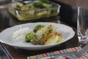 Peixe com Batatas