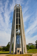 Bloomington Indiana University staircase tower for overlook