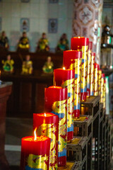 Wat Chue Chang chinese temple in Hat Yai, Songkhla, Thailand