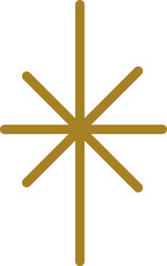 Gold christmas sparkle