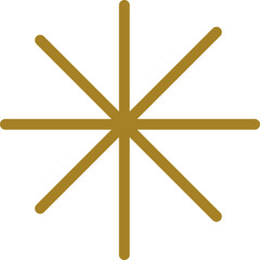 Gold christmas sparkle