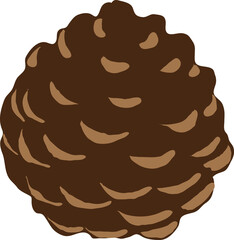 Christmas pine cone