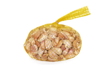 garlic isolated on white background