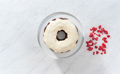 Red velvet bundt cake