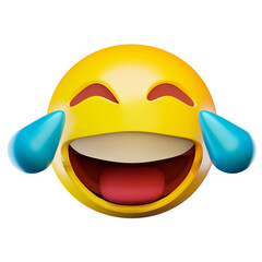 Laughing 3D Icon