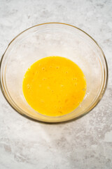 Chocolate cookies with peppermint chips