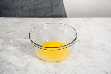 Chocolate cookies with peppermint chips