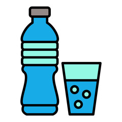 Drink Filled Line Icon