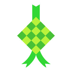 Ketupat Flat Icon