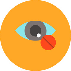 No Illegitimate Multicolor Circle Flat Icon