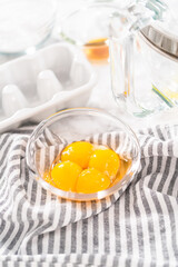 Unicorn meringue cookies