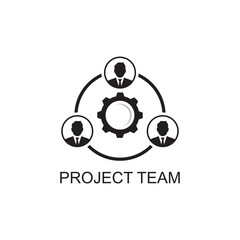 project team icon , business icon