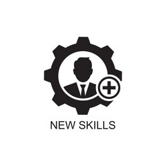new skills icon , management icon
