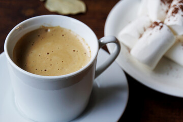 カプチーノとマシュマロ