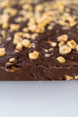 Chocolate hazelnut fudge