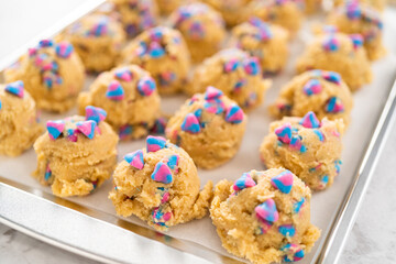 Unicorn chocolate chip cookie