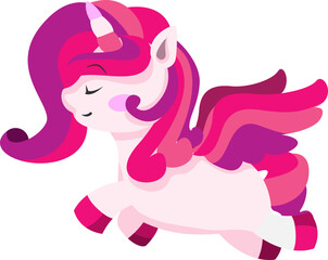 cartoon unicorn horse for kids,png