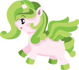 cartoon unicorn horse for kids,png