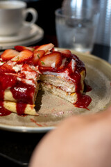 Light & fluffy pancakes for breakfast