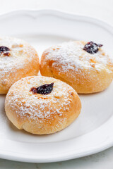 wedding pies filled with plum jam