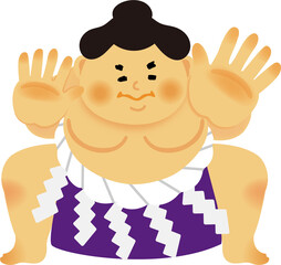 相撲のイラスト