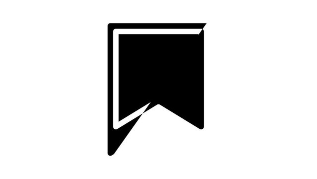 mark file glyph icon animation