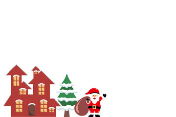 Christmas Santa Claus Background