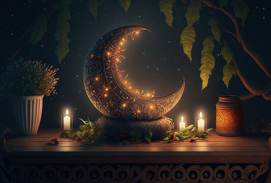 Ramadan Moon" Images – Browse 8,654 Stock Photos, Vectors, and Video |  Adobe Stock