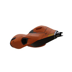 Scifi racer spacecraft